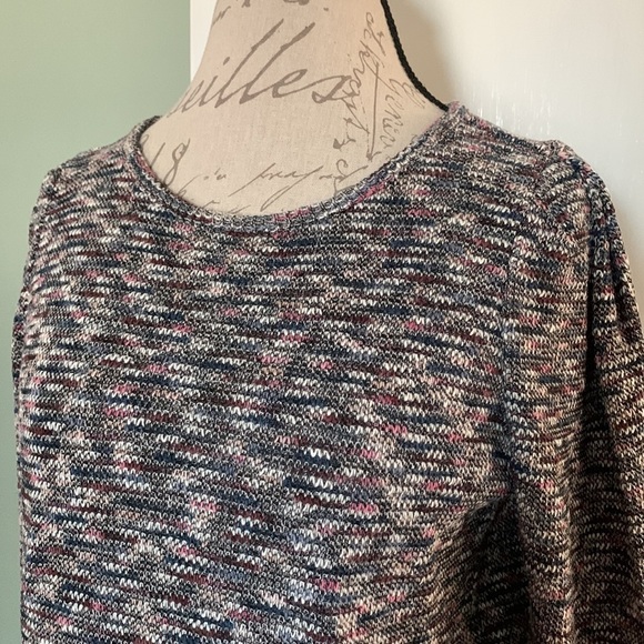 𝅺NWOT Madewell Multicolored Knit Top - Picture 5 of 14